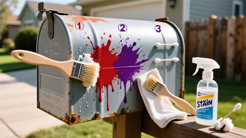 Tested: How to Get Food Coloring Out of Mailbox Fast