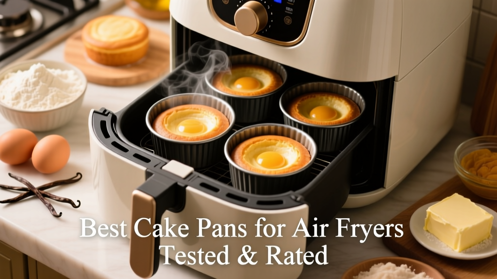 Best Cake Pans for Air Fryers (Tested & Rated)