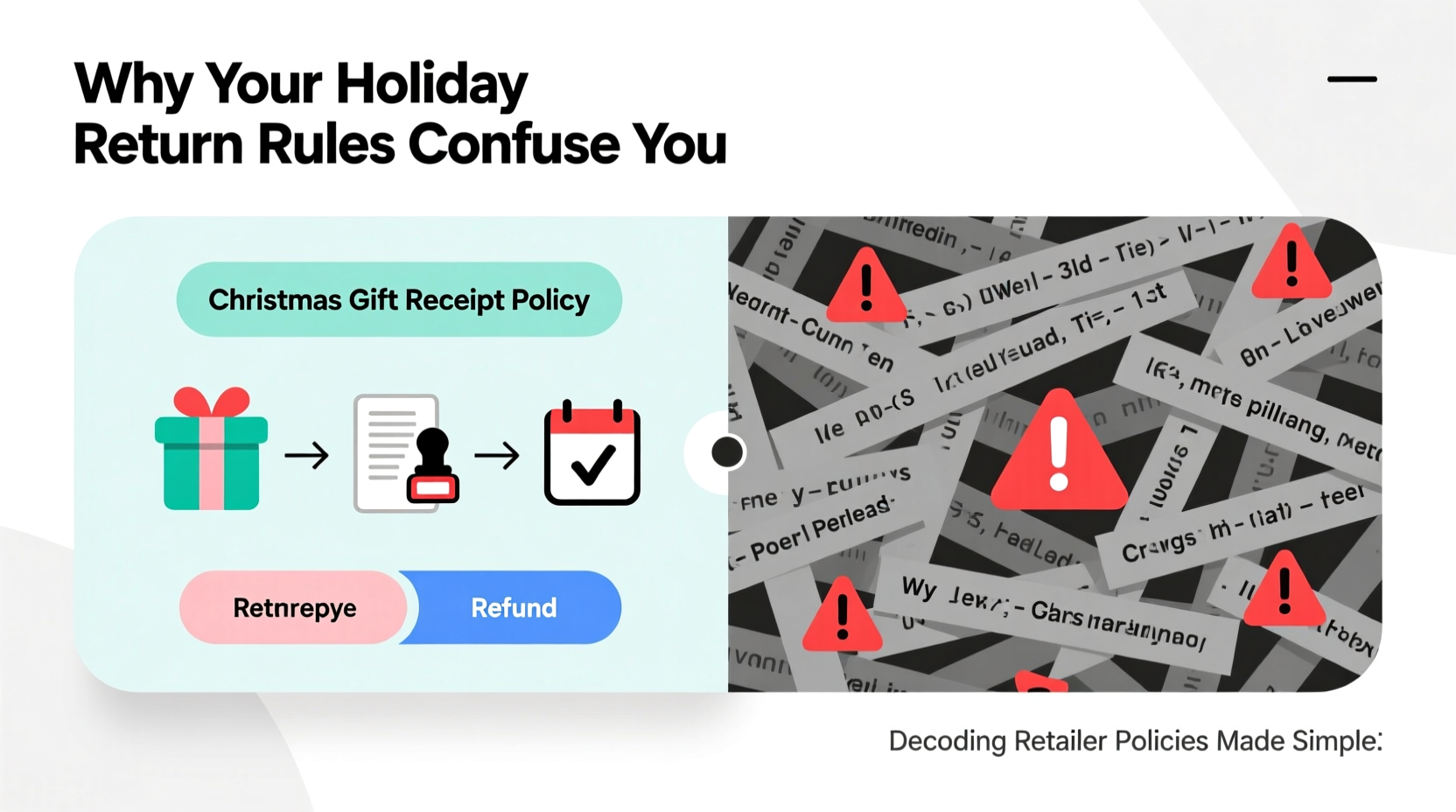 why does my christmas gift receipt policy confuse me decoding retailer rules