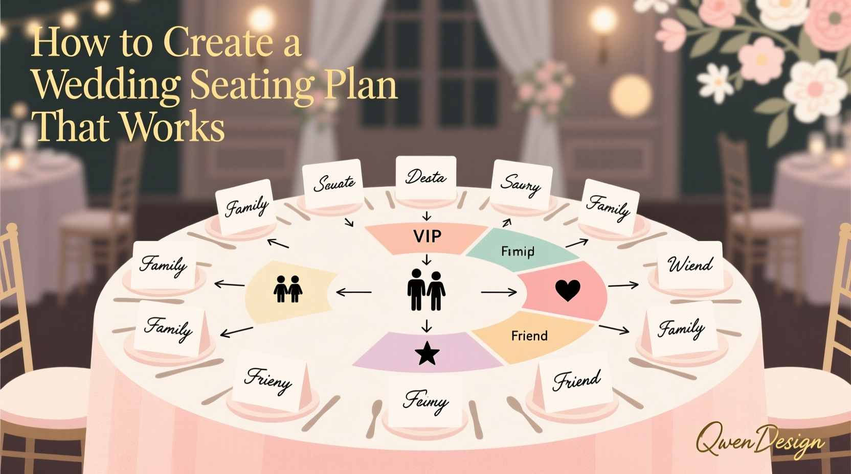 how to do a wedding seating plan