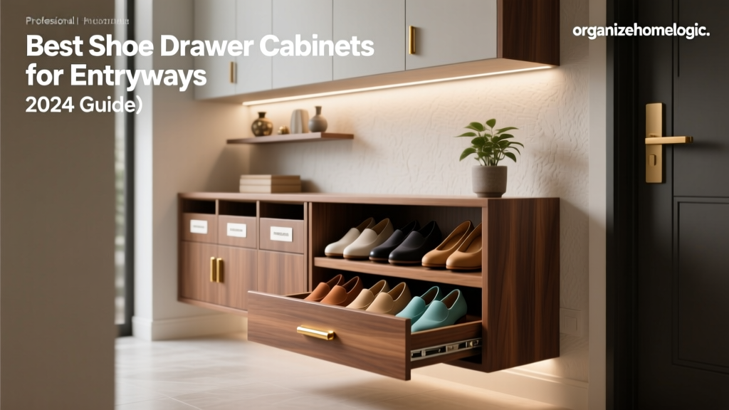 Best Shoe Drawer Cabinets for Entryways (2024 Guide)