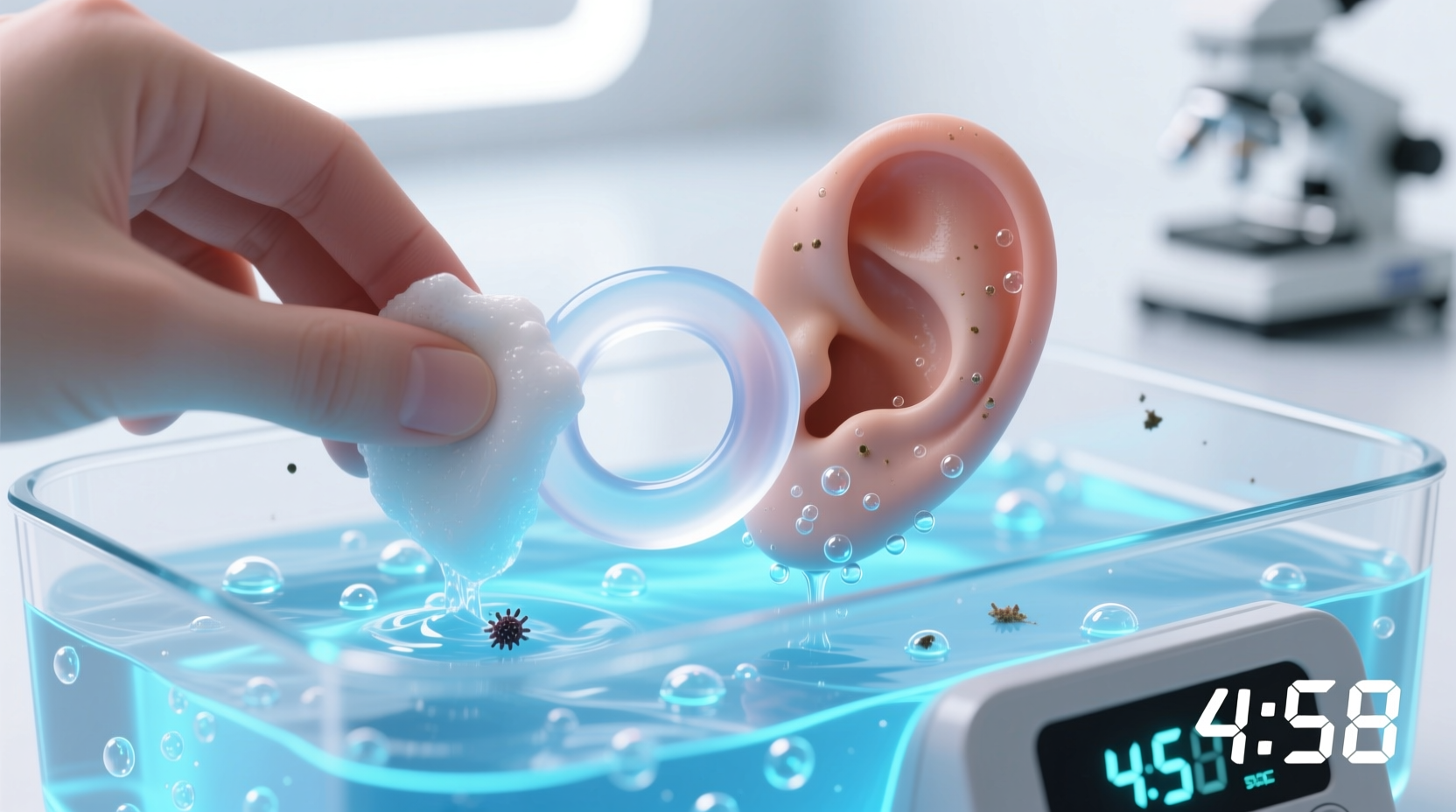 eco friendly cleaning tips sanitize silicone ear cuffs with ozone