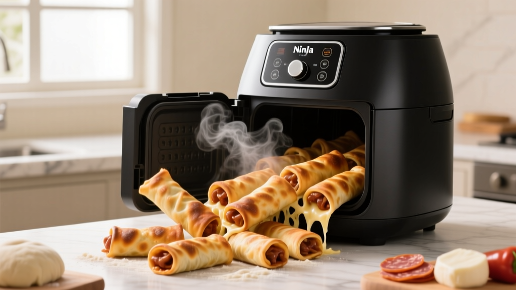 Perfect Pizza Rolls in a Ninja Foodi (Crispy Every Time!)