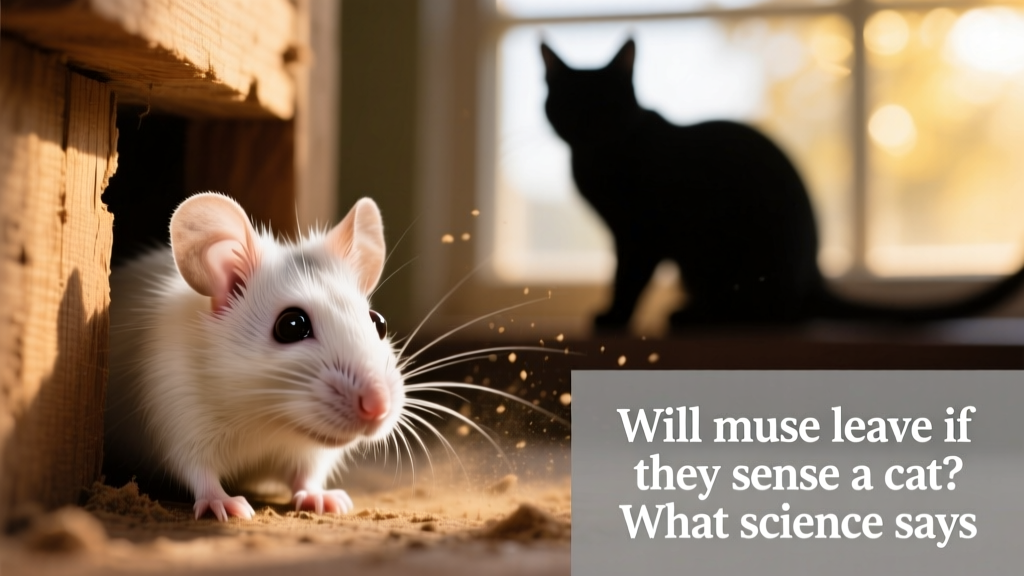 Will Mice Leave if They Sense a Cat? What Science Says