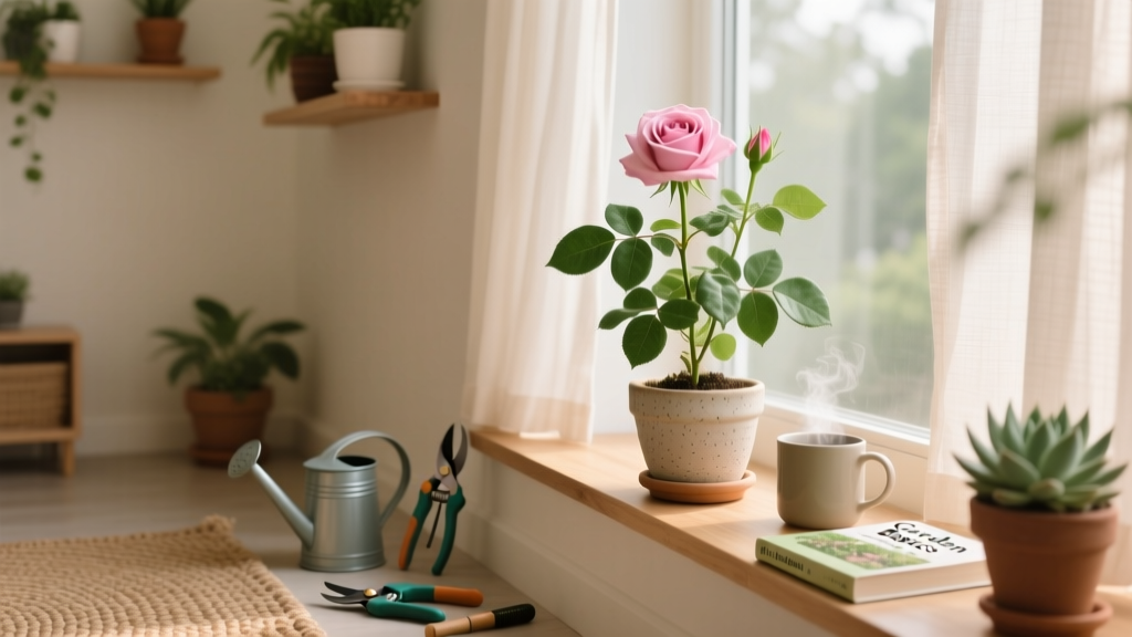 Indoor Rose Care for Beginners: Science-Backed Guide