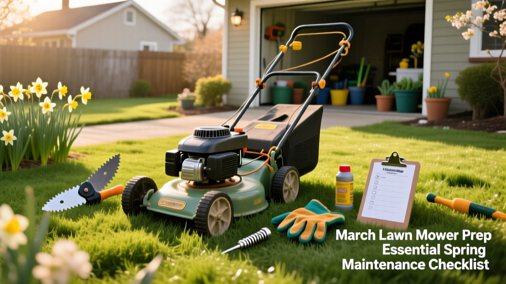 March Lawn Mower Prep: Essential Spring Maintenance Checklist