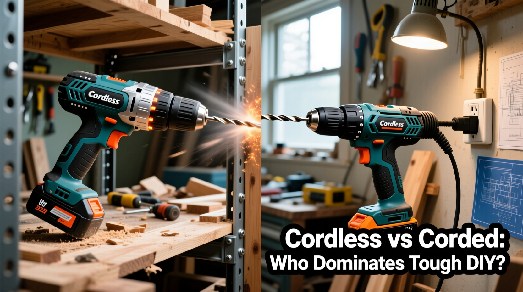 cordless drill vs corded which power tool dominates tough diy projects