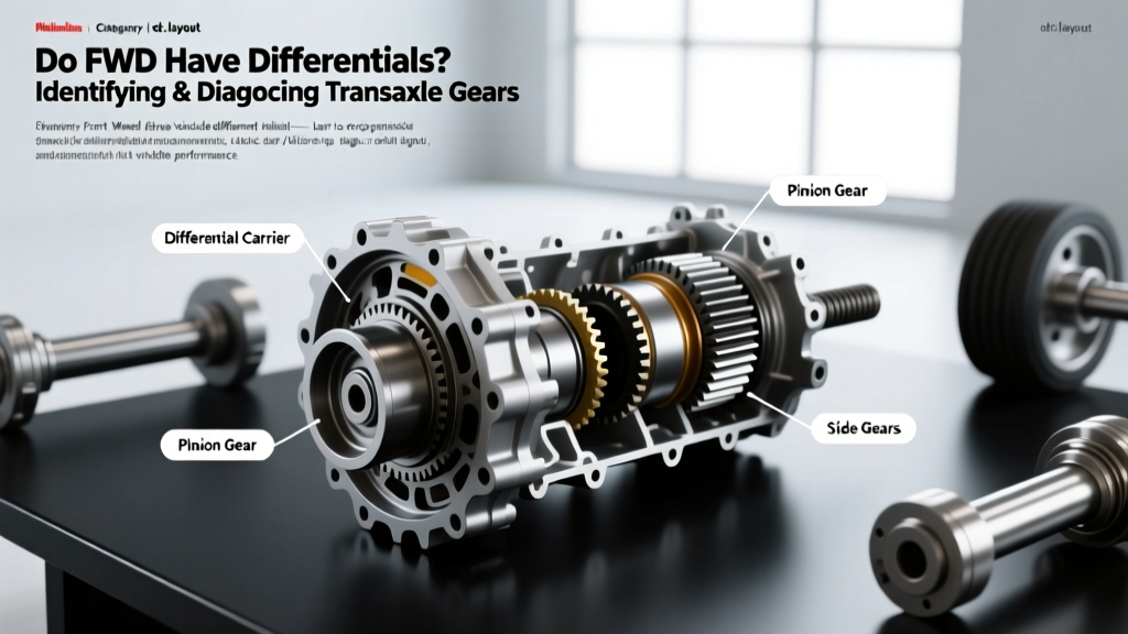 Do FWD Have Differentials? Identifying & Diagnosing Transaxle Gears