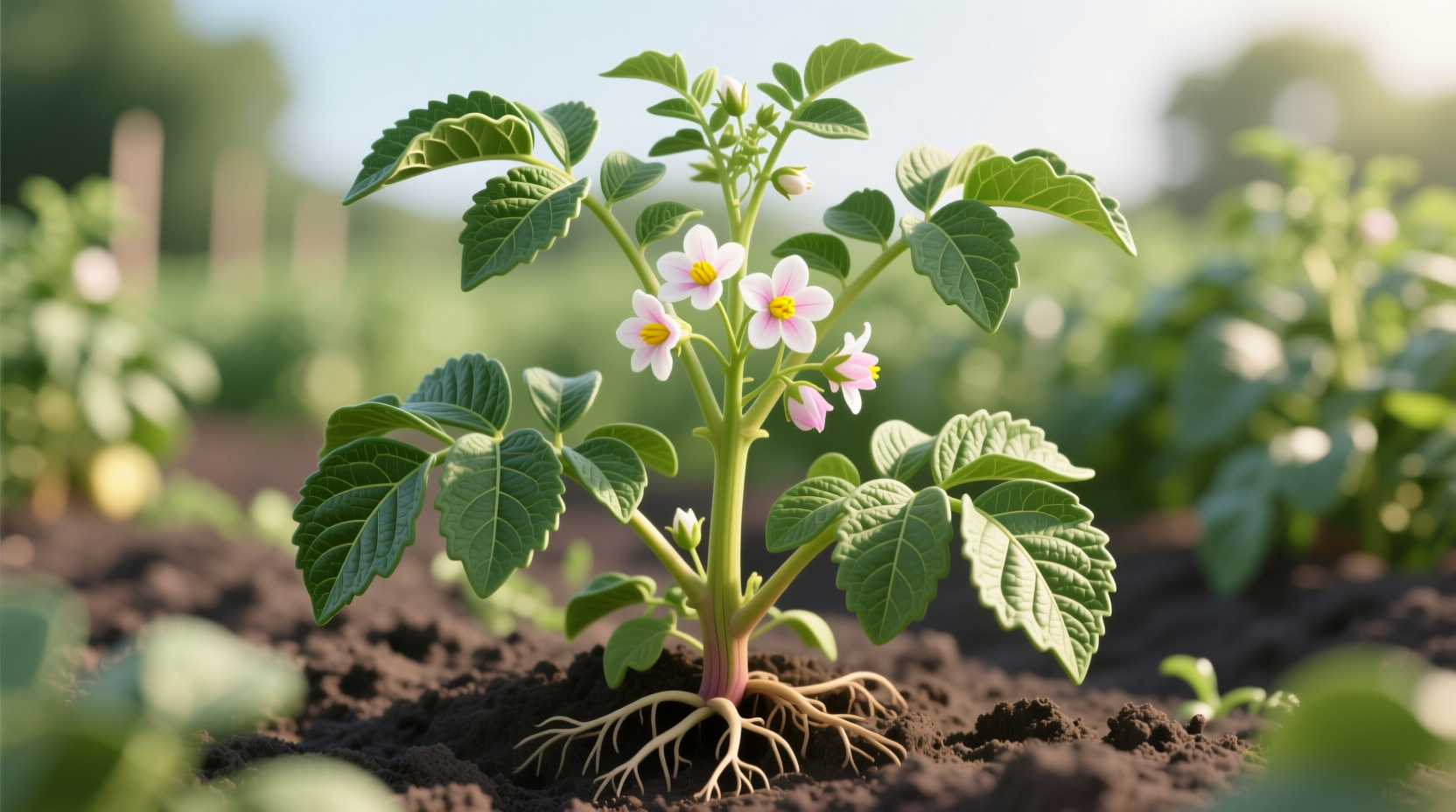 What Does a Potato Plant Look Like: Visual Identification Guide