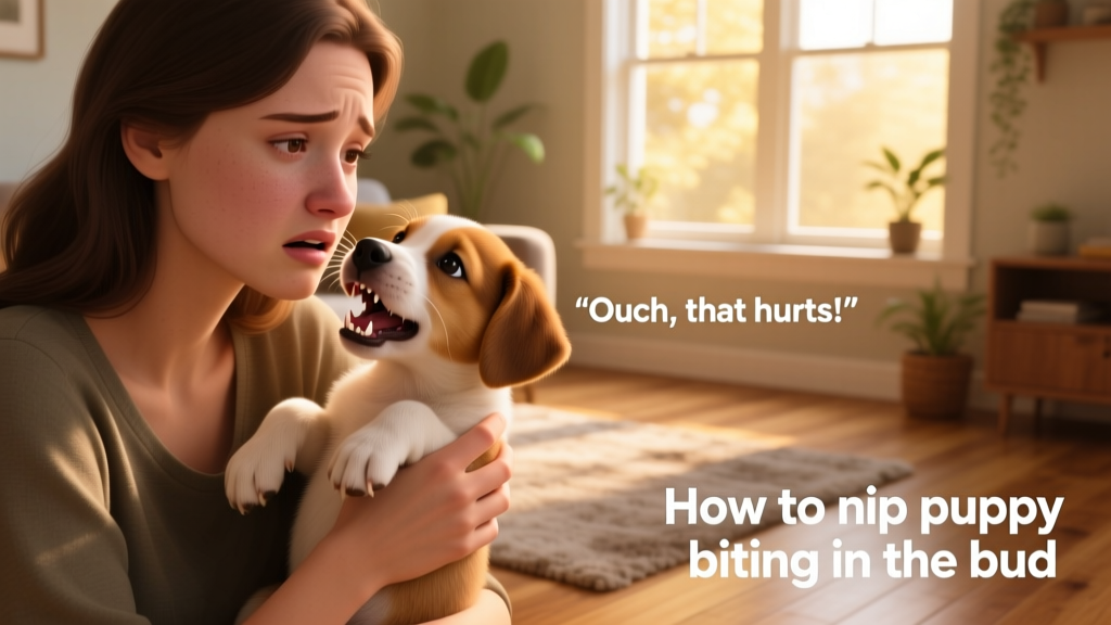 Ouch, that Hurts! How to Nip Puppy Biting in the Bud