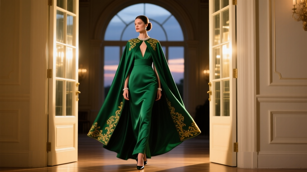 How to Style a Cape Dress for Formal Events
