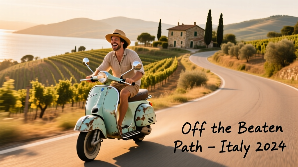 The Vespa Trip Off The Beaten Path: Italy’s Hidden Roads, Rustic Villages, and Authentic Encounters