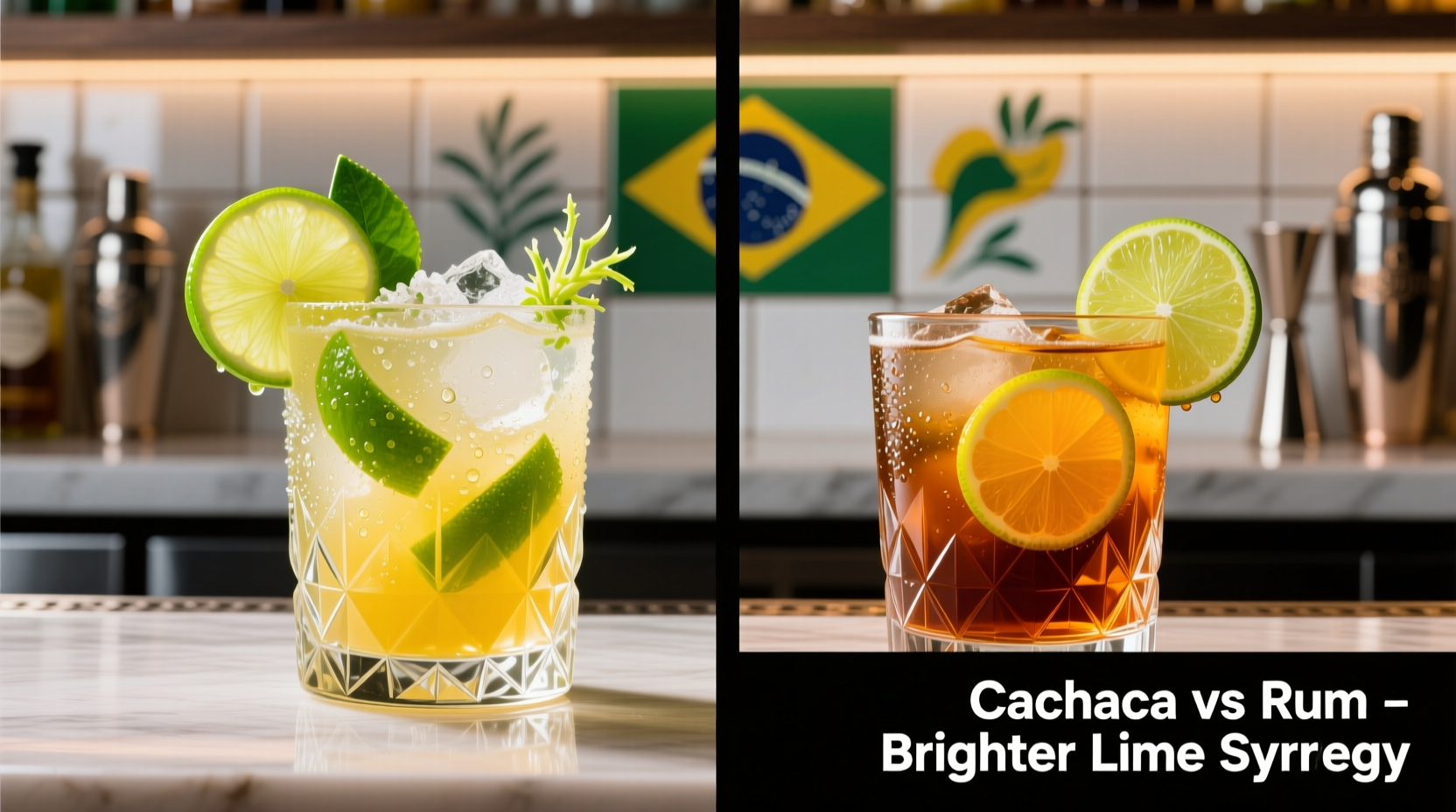 cachaça vs rum in caipirinhas which delivers brighter lime synergy