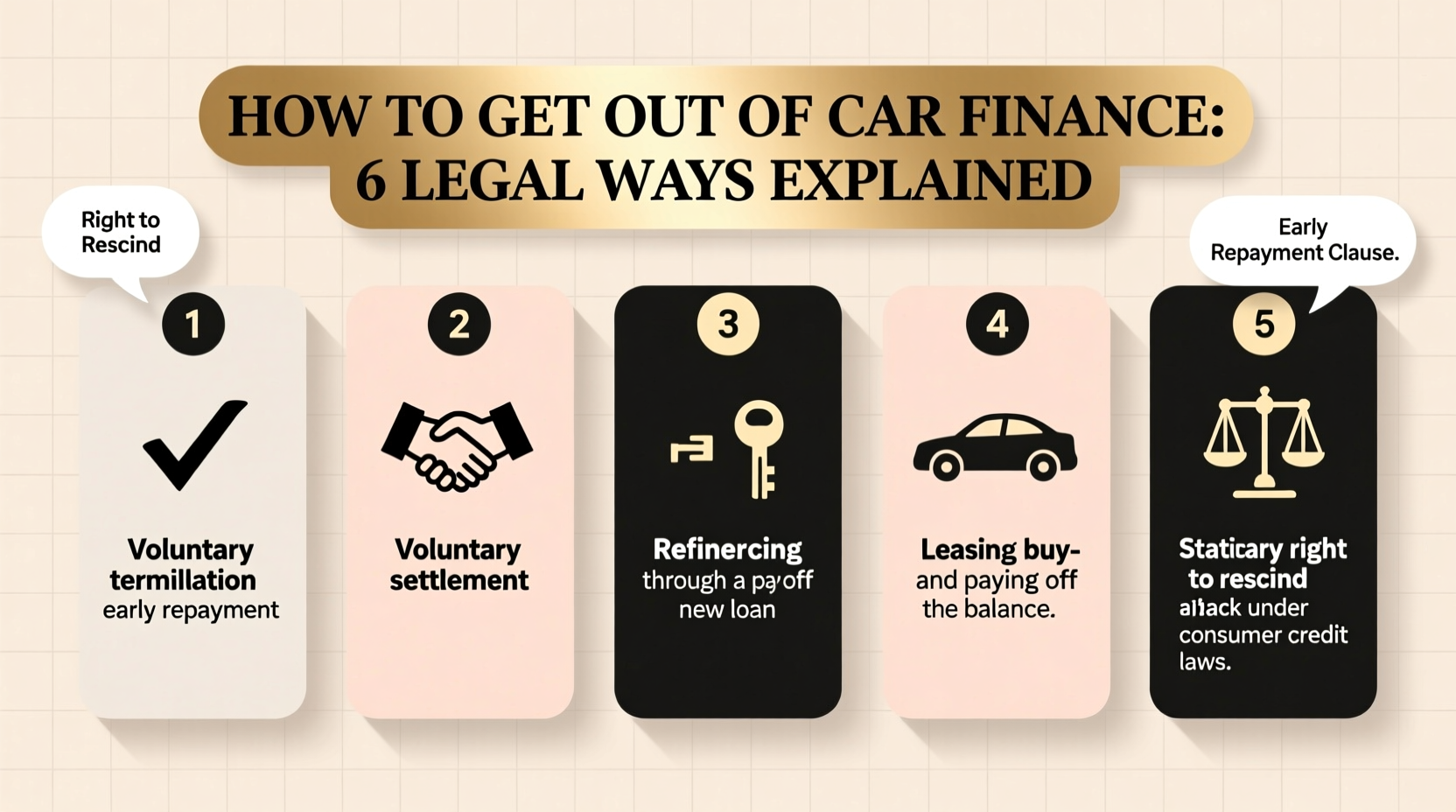 how to get out of car finance