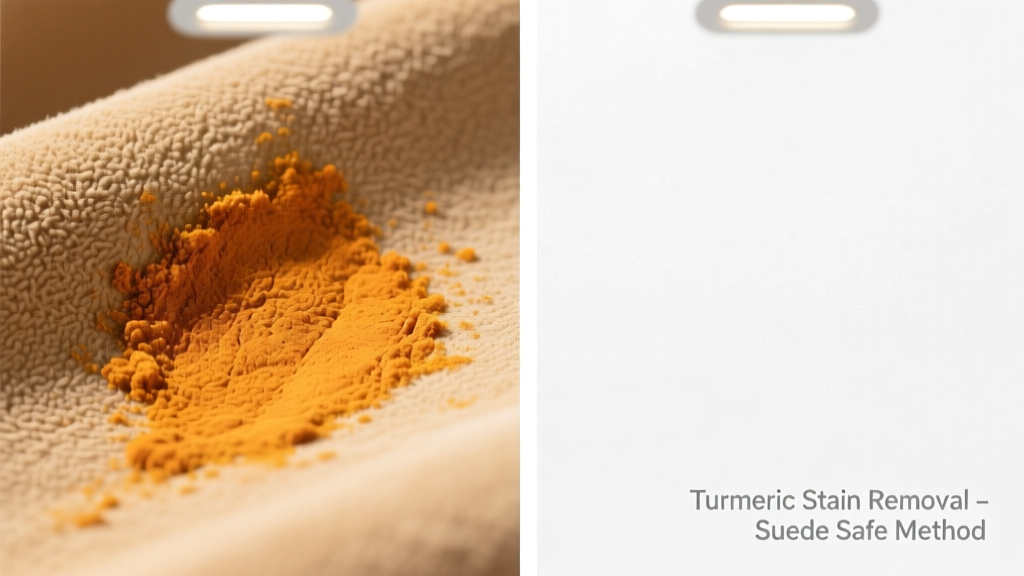 How to Remove Turmeric from Suede Safely