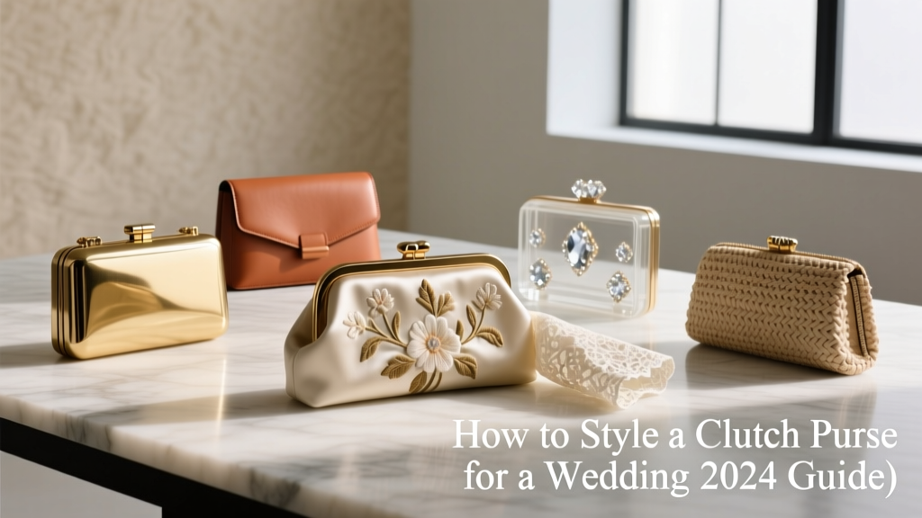 How to Style a Clutch Purse for a Wedding (2024 Guide)