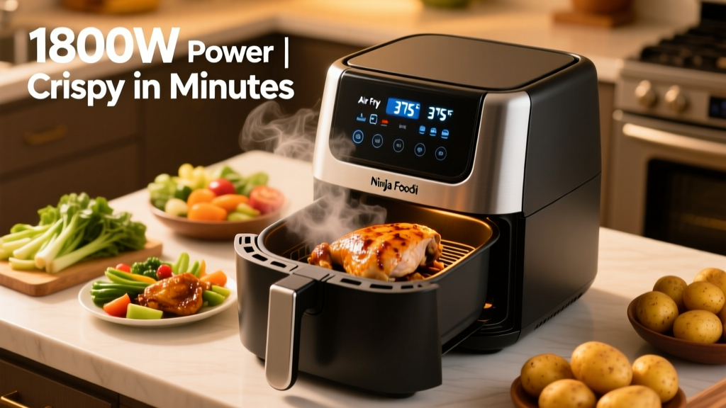 Ninja Foodi Digital Air Fry Oven 1800W Explained