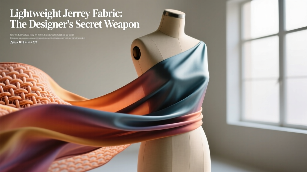 Lightweight Jersey Fabric: The Designer’s Secret Weapon