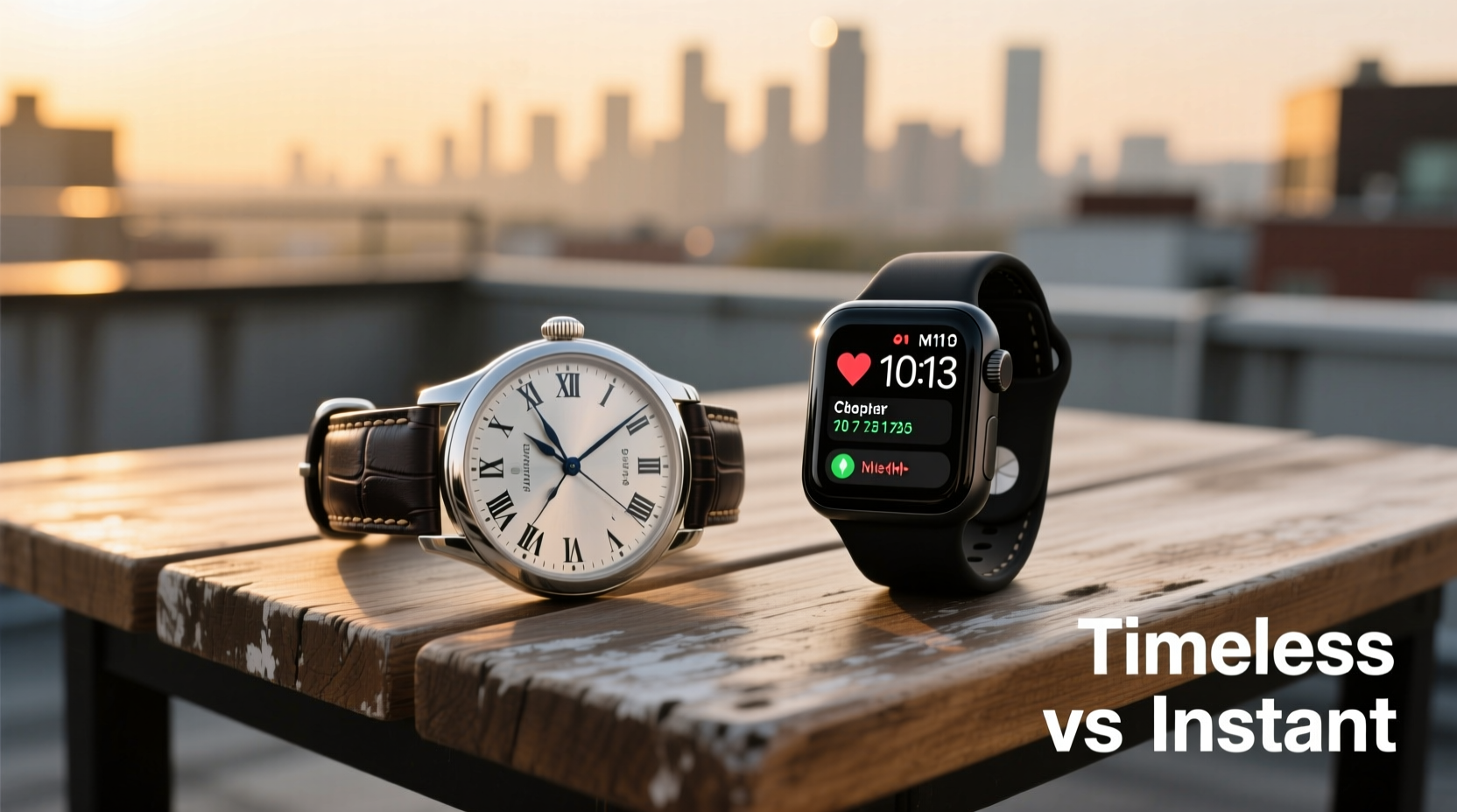 analog watch vs smartwatch which tells better time and style story