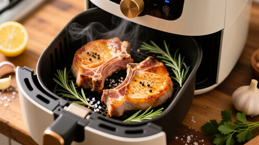 Butterflied Pork Chops in Air Fryer: Crispy, Juicy & Foolproof