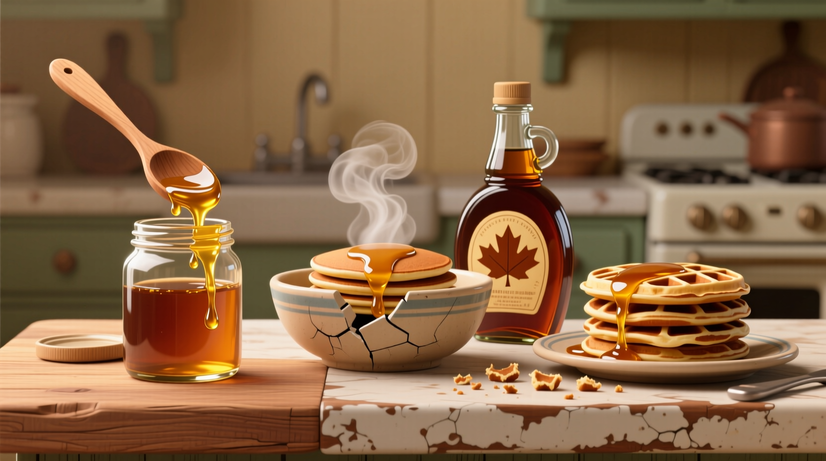 three things you should do with that crusty maple syrup