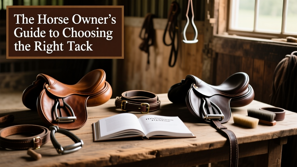 A Horse Owner’s Guide To Choosing the Right Horse Tack