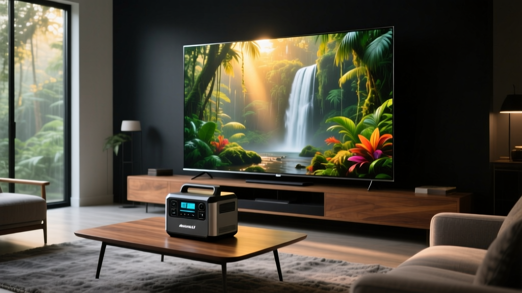 4K/8K TVs Power Consumption & Off-Grid Battery Guide