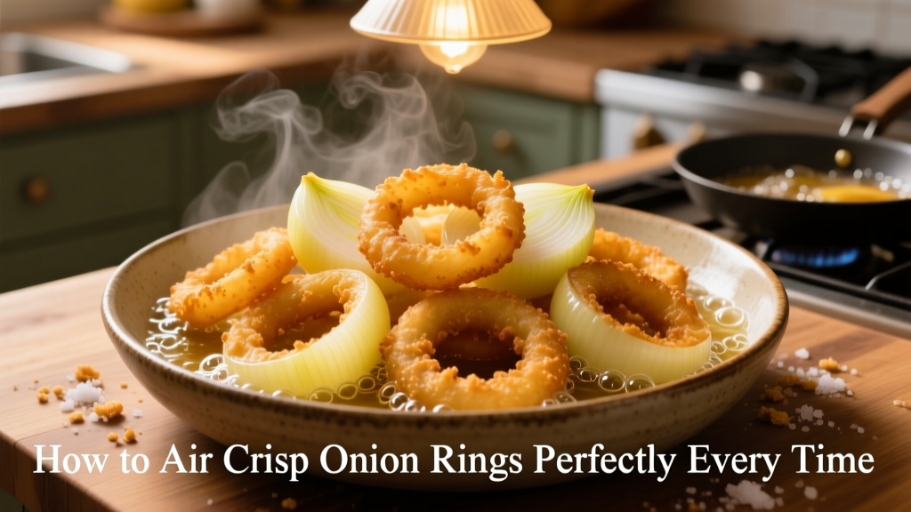 How to Air Crisp Onion Rings Perfectly (Every Time)