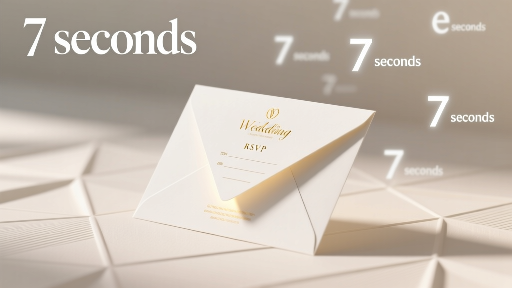 RSVP on Wedding Invitations: The 7-Second Rule (2026)