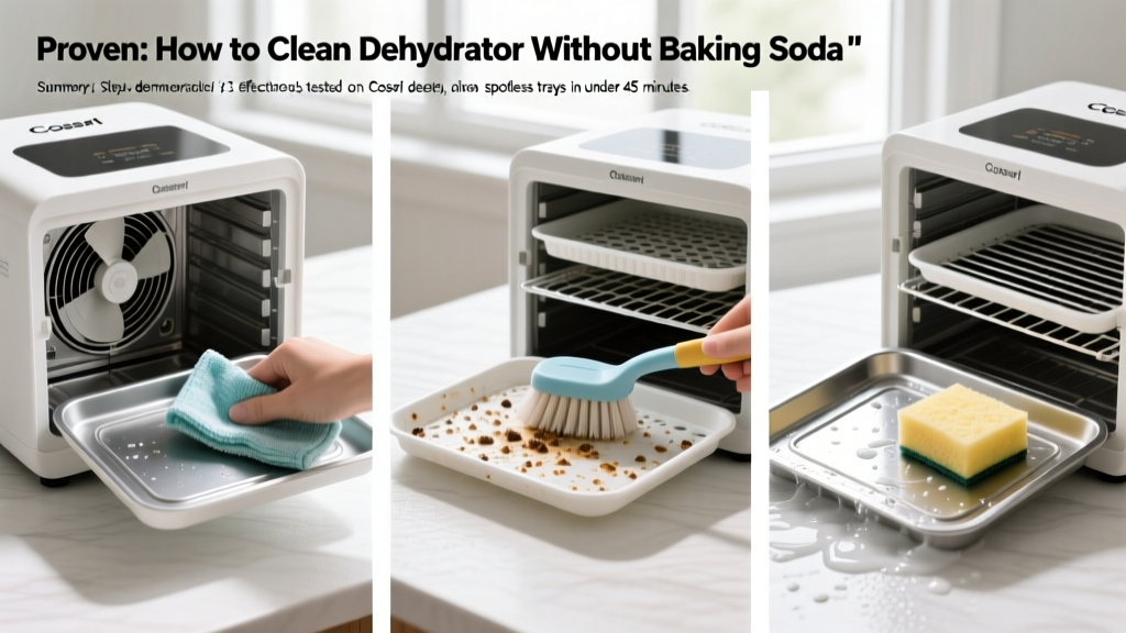 Proven: How to Clean Dehydrator Without Baking Soda