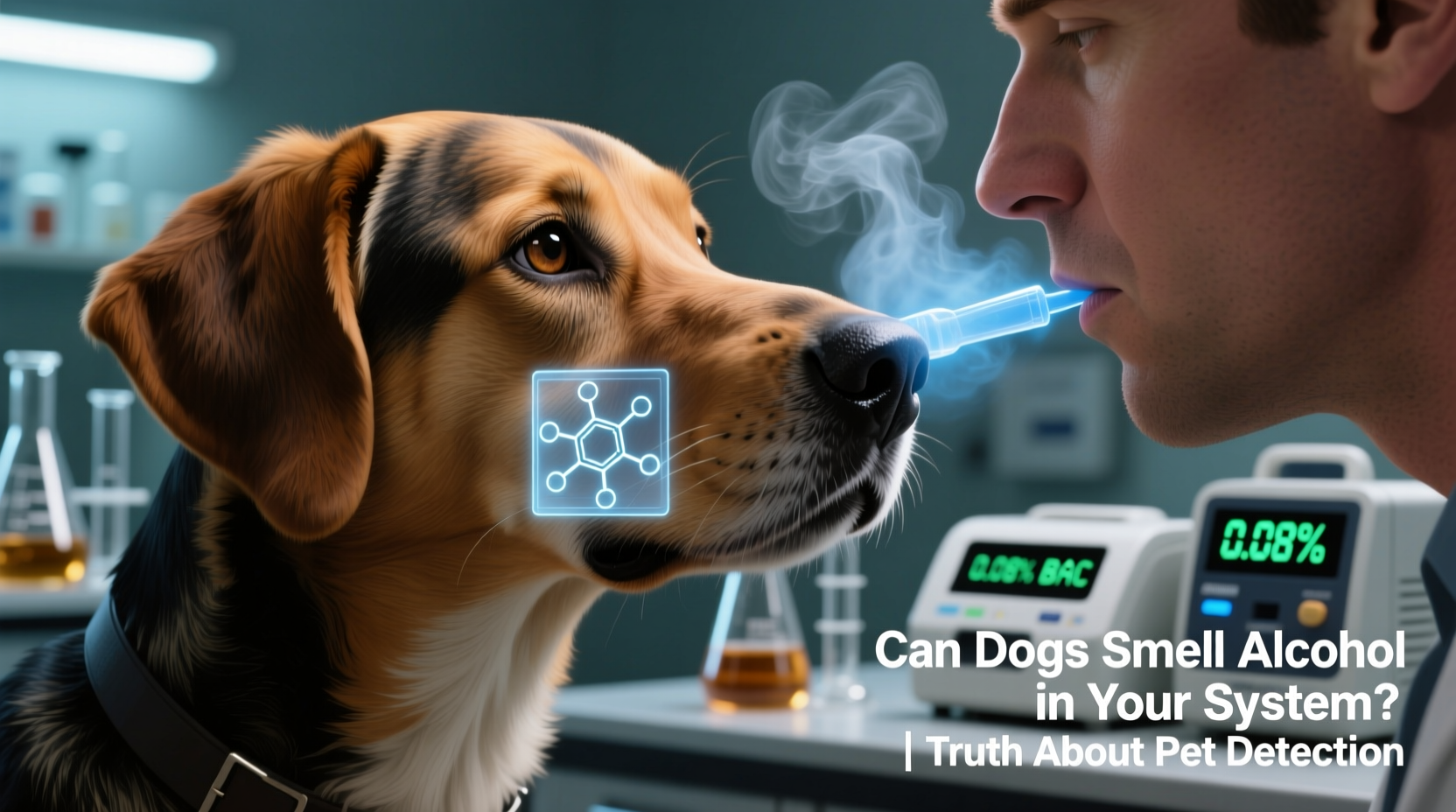 can dogs smell alcohol in your system truth about pet detection