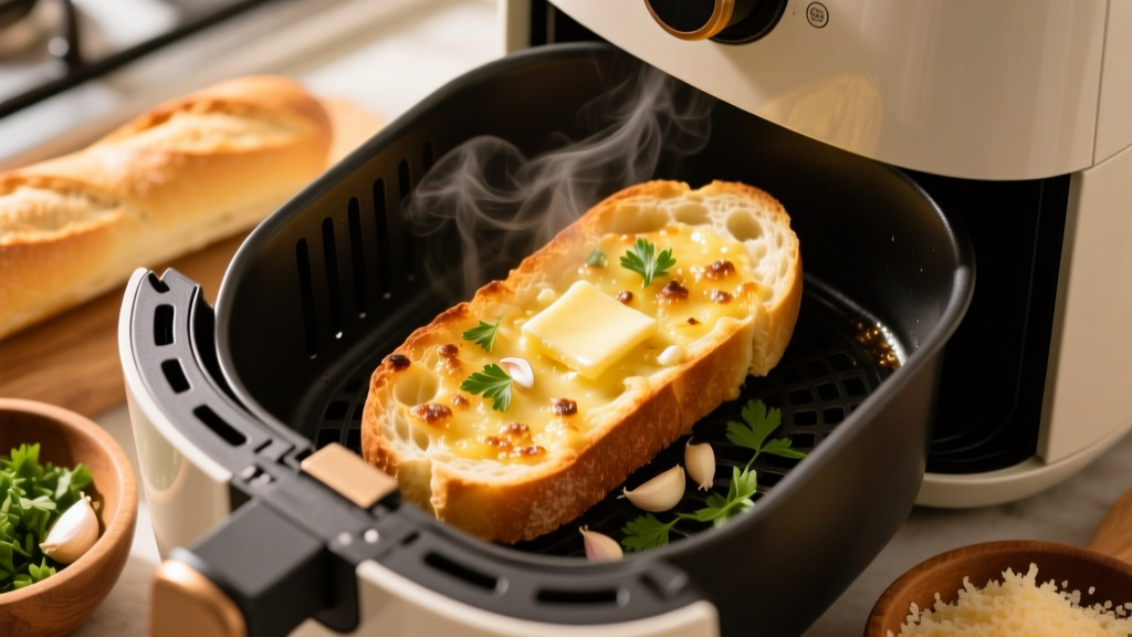 How to Heat Garlic Bread in an Air Fryer (Crispy & Golden)