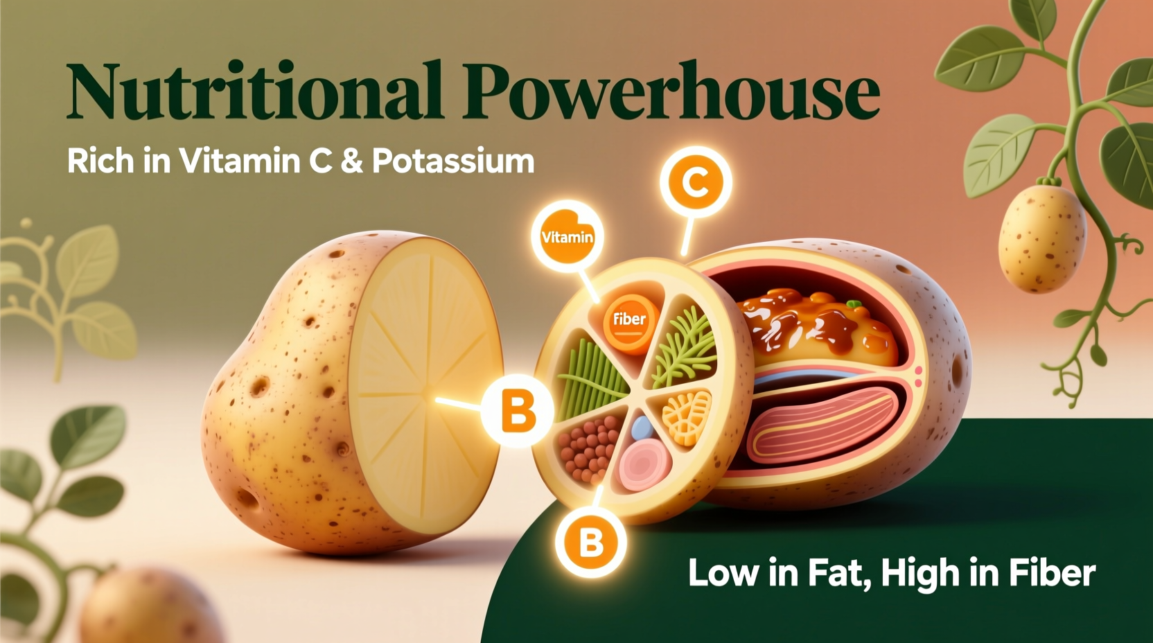 nutritional benefits and value found in potatoes
