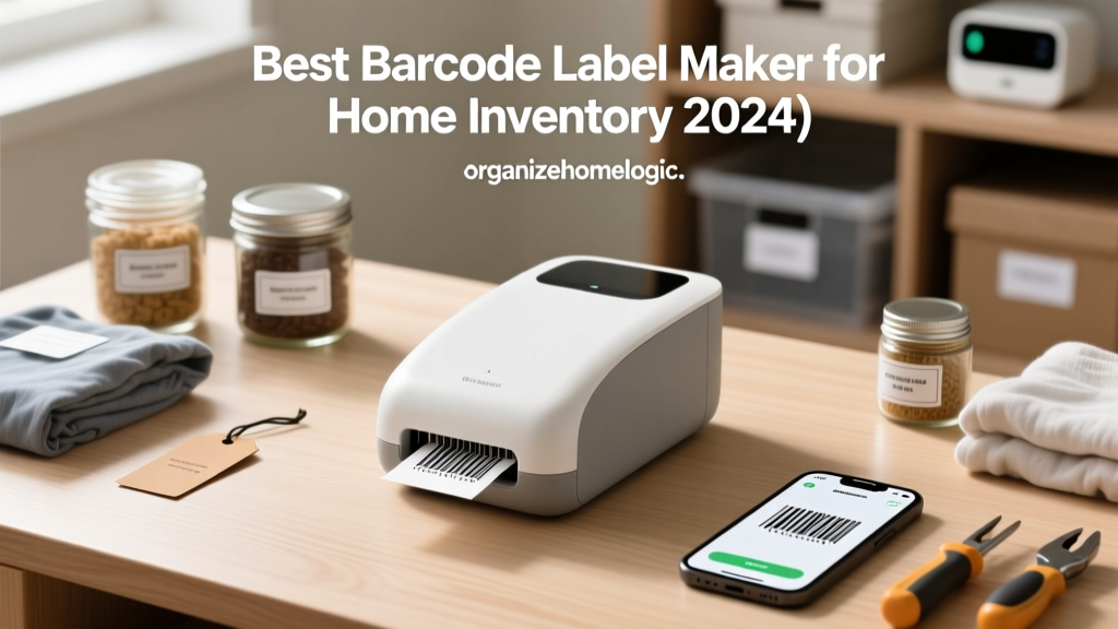 Best Barcode Label Maker for Home Inventory (2024)