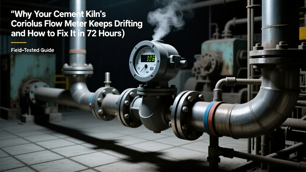 Fix Cement Kiln Coriolis Flow Meter Drift in 72 Hours