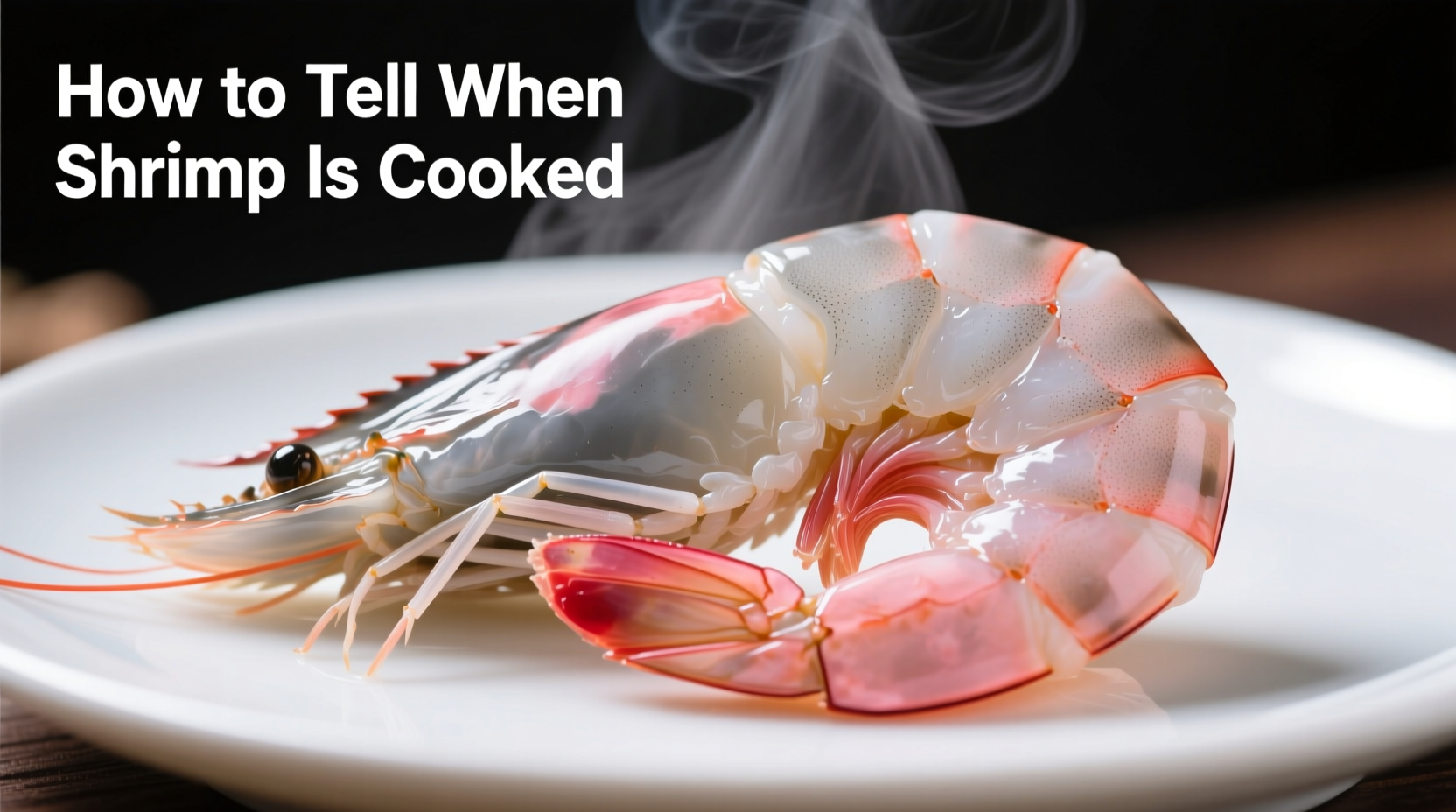 how can you tell when shrimp is cooked