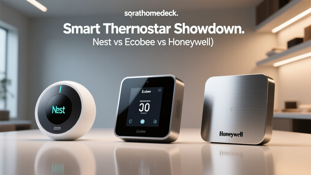 Smart Thermostat Showdown: Nest vs Ecobee vs Honeywell
