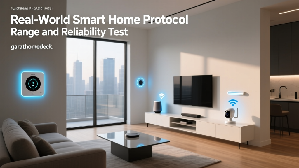 Real-World Smart Home Protocol Range and Reliability Test