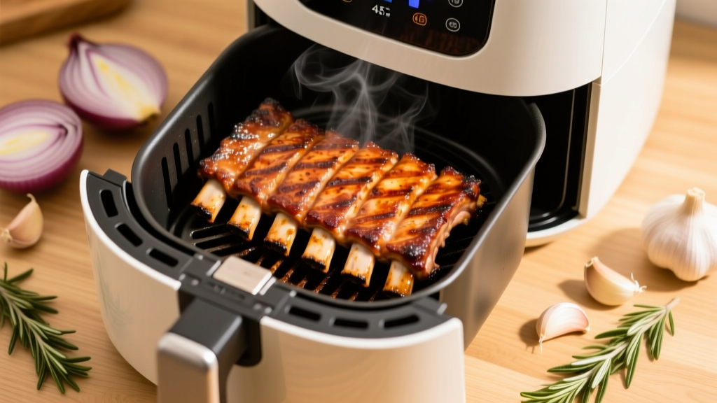 Char-Broil Ribs in Air Fryer: Crispy, Juicy in 45 Min