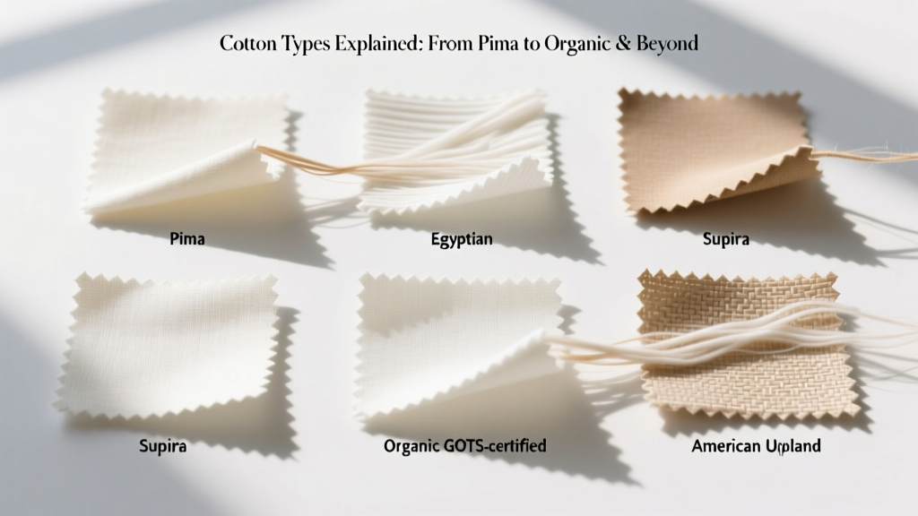 Cotton Types Explained: From Pima to Organic & Beyond