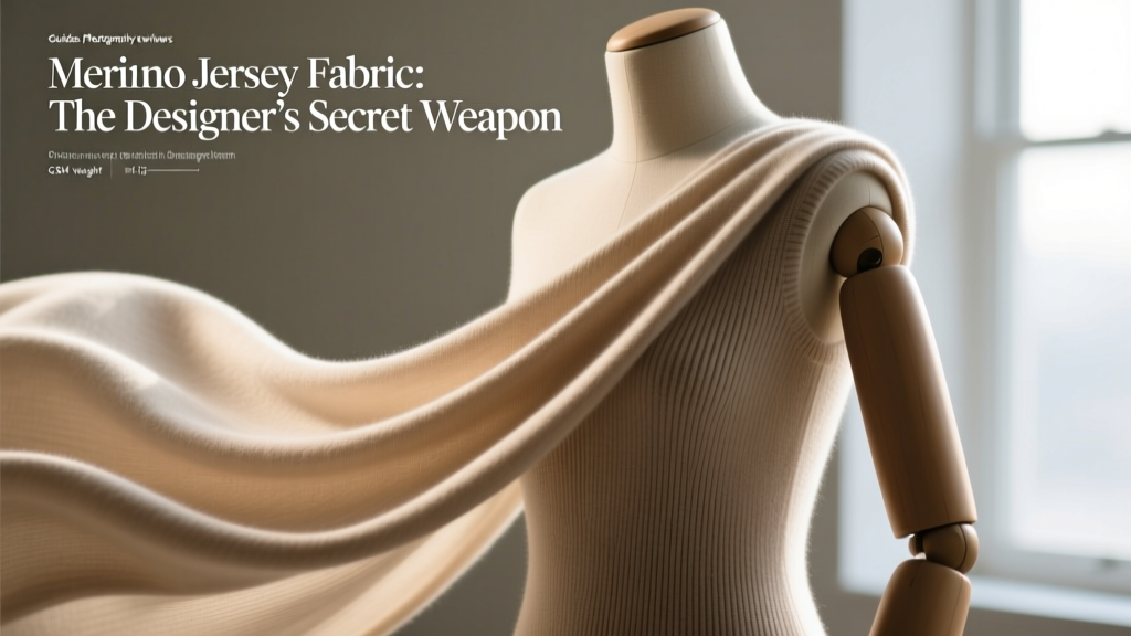 Merino Jersey Fabric: The Designer’s Secret Weapon