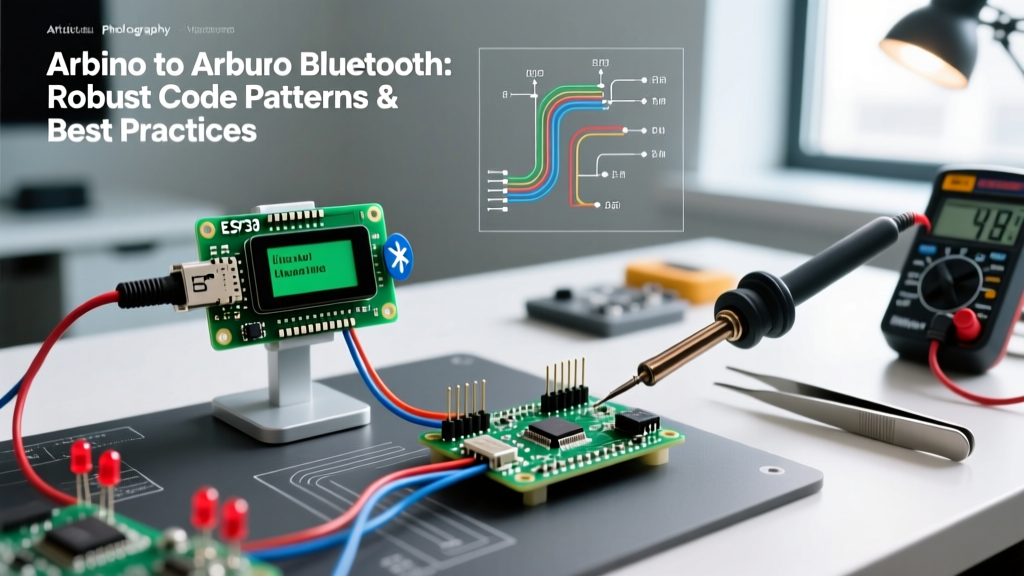 Arduino to Arduino Bluetooth: Robust Code Patterns & Best Practices