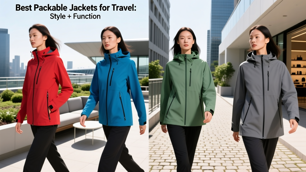 Best Packable Jackets for Travel: Style + Function