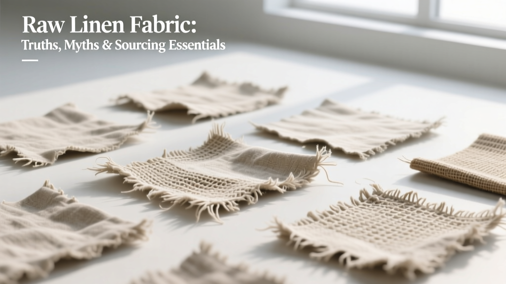 Raw Linen Fabric: Truths, Myths & Sourcing Essentials