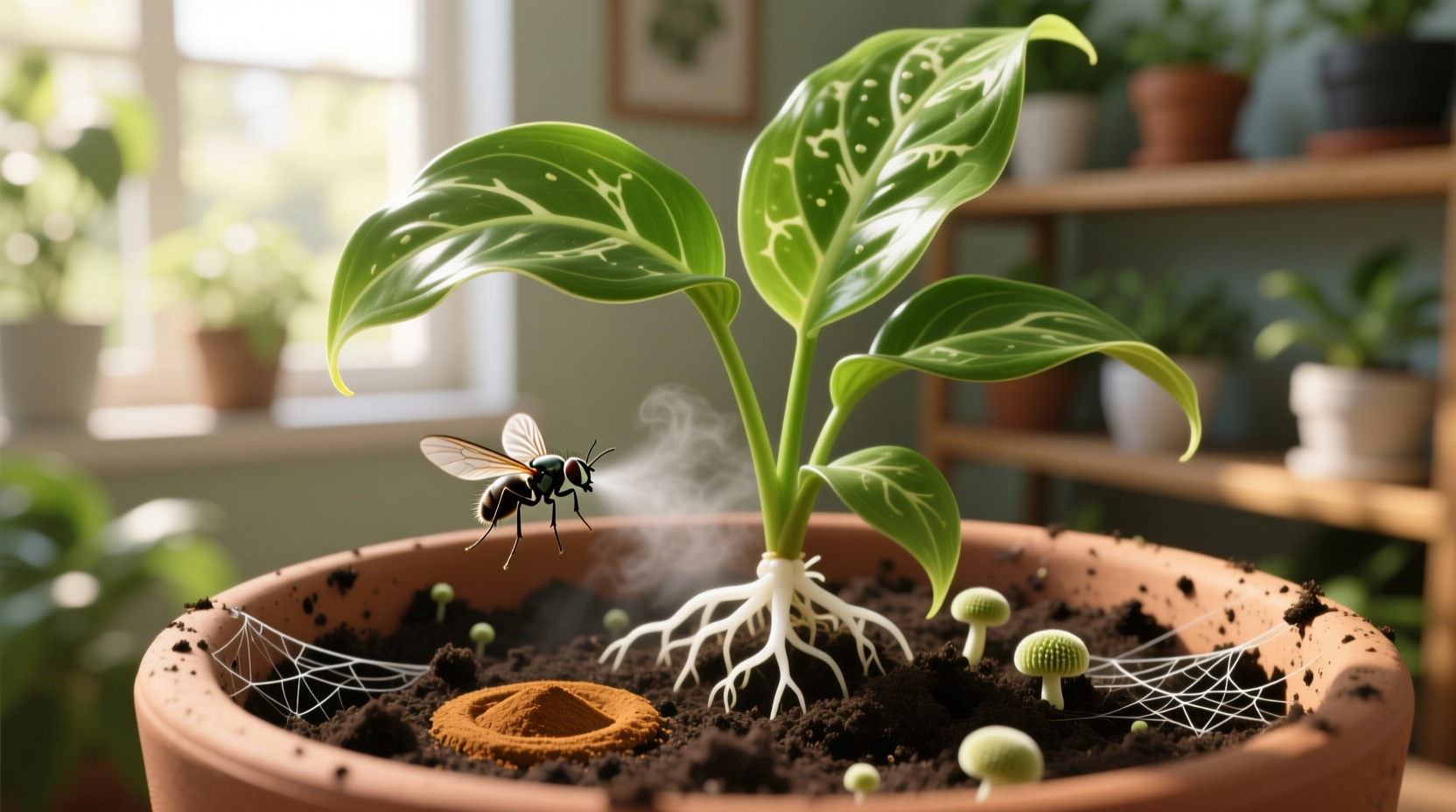 Stop Gnats on Peace Lilies—Nontoxic & Effective