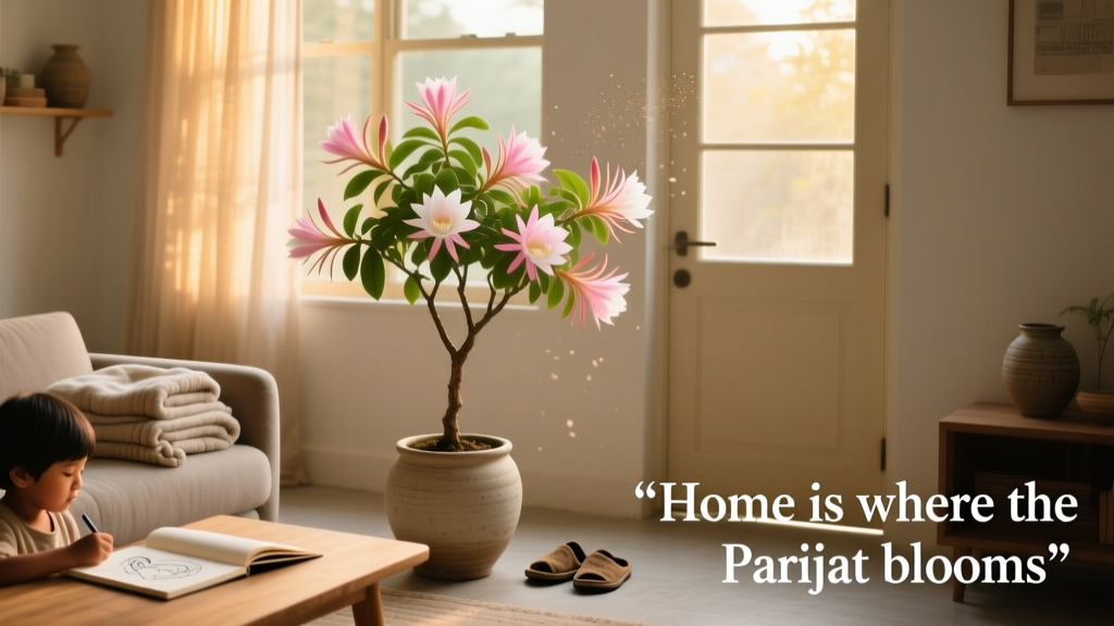 Parijat: The Night-Blooming Jasmine That Transforms Gardens, Homes, and Well-Being