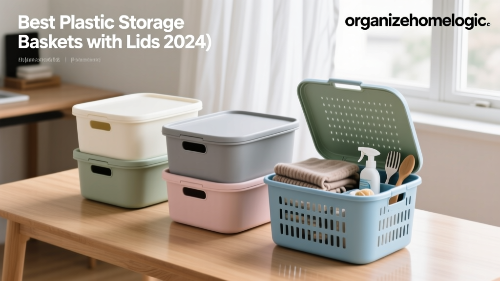 Best Plastic Storage Baskets with Lids (2024)
