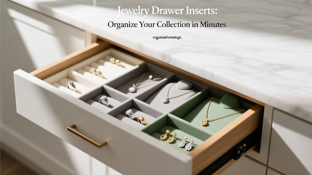 Jewelry Drawer Inserts: Organize Your Collection in Minutes