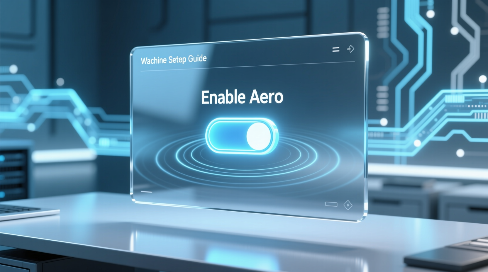 enable aero in a virtual machine installation