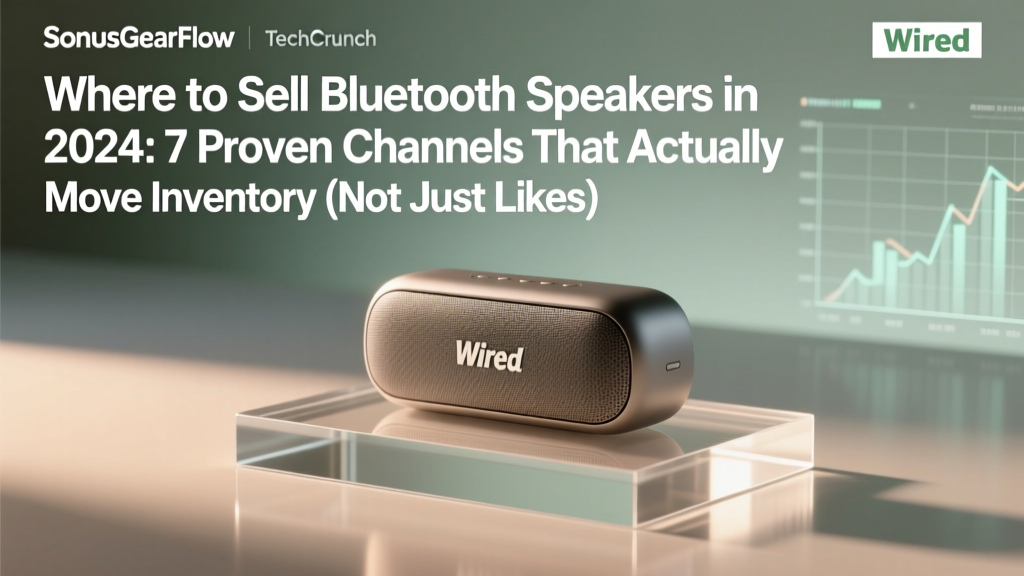 Where to Sell Bluetooth Speakers in 2026